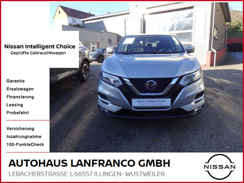 Nissan Qashqai N-Connecta Winter Paket Voll-LED Scheinwerfer Anhängerkupplung